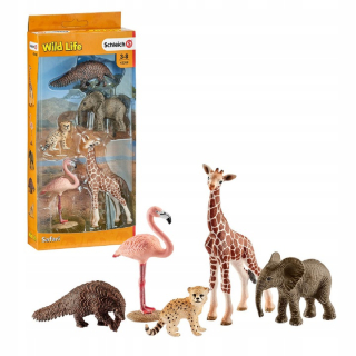 NOVINKA Sada zvierat Schleich Wild Animals Africa