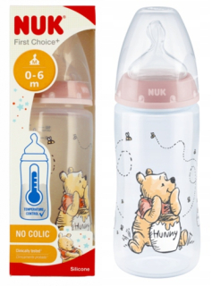 NUK fľaša 300 ml 741022A-ROZ-KUBUS