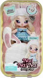 Bábika Na Na Na Surprise - Nanana prekvapenie Pom Glam Alice Chmeľ 5429