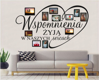 Detské samolepky na stenu - Nálepka Quote na stenu spomienok 150x90cm