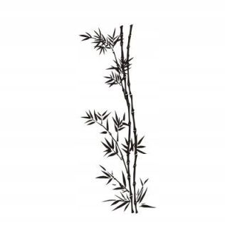 Detské samolepky na stenu - Wall Sticker - Bamboo 3