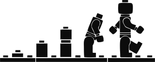 Detské samolepky na stenu - Nástenný výjav Lego Lydemka Nálepky ZADARMO! XXL