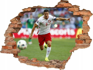Detské samolepky na stenu - Nástenný výjav Robert Lewandowski