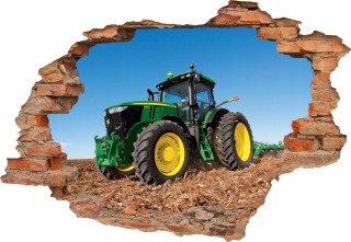 Detské samolepky na stenu - Samolepky Traktor, Poľnohospodárstvo
