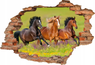 Detské samolepky na stenu - 3D samolepky na stenu Kone Kone 130x90cm MaxHork