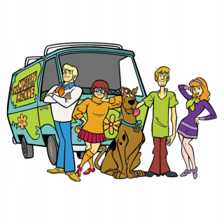 Detské samolepky na stenu - Samolepky na stenu pre dieťa Scooby Doo