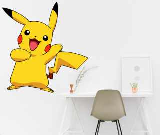 Detské samolepky na stenu - Samolepky na stenu steny Pokémona 100cm !!