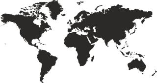 Detské samolepky na stenu - Samolepky na stenu Mapa sveta Samolepka 90cm