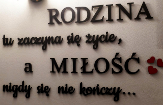 Detské samolepky na stenu - 3d nápis na stene. Quote. Veta. Farby zdobenie.