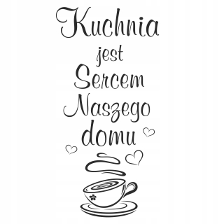 Detské samolepky na stenu - Múr nápis Citácie Kitchen Sticker 044