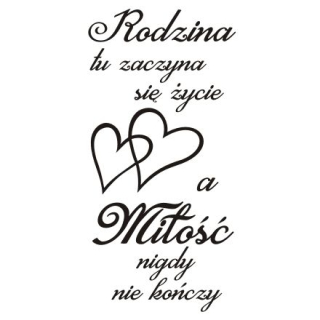 Detské samolepky na stenu - Nápis na stenu, nálepka - rodina ... 24 8