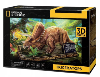 National Geographic Puzzle 3D Triceratops