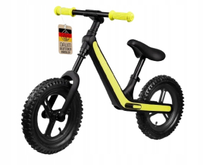 Nemecký SVETLOBALANČNÝ BICYKEL TLAČIDLO PRE DETI 2+ DAUM