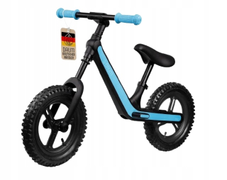 Nemecký SVETLO VYVÁŽENÝ BICYKEL PUSH RIDER PRE DETI 2+ DAUM