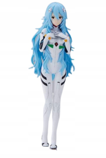 Figurka Sega Neon Genesis Evangelion Evangelion: 3,0+1,0 trikrát SPM PVC socha Rei Ayanami dlhé vlasy ver. 21 cm