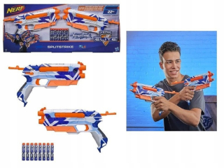 Pištoľ pre deti - NERF 2x Splitstrike BattleCamo 2W1