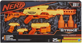 Detská zbraň - Nerf Alpha Strike 3v1 Set Battalion E8444