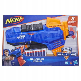 Pištoľ pre deti - Nerf Elite. Rukkus ICS-8 launcher