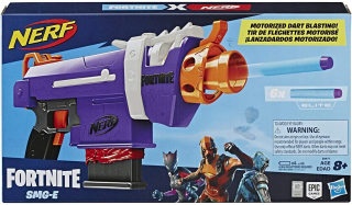 Pištoľ pre deti - Nerf Fortnite SMG-E Blaster na batérii Launcher