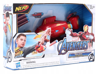 NERF Repulsor Iron Man Avengers Launcher Gline
