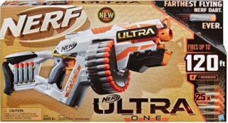 Pištoľ pre deti - NERF ULTRA. Jeden + 25 šípok Launcher