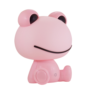 Nočná lampa do detskej izby - Noc Detská lampa Polux Žabka Pink LED 2,5W