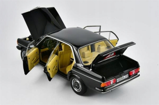 Autíčko pre deti - Norev Mercedes Benz 230 E W123 1980 Čierna 1:18 183