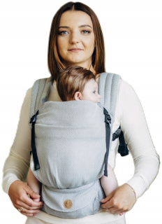 Kompaktné nosítko LennyLight Small rybia kosť šedá