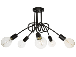 Luster do detskej izby - Moderné závesné svietidlo Edison Loft Rôzne farby