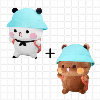 Nový roztomilý plyš Kawaii Bubu a Dudu Panda