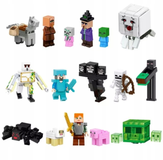 Herná figúrka - Nový set 18 figúrky Minecraft môj svet Ghast