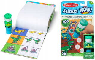 Klasické nálepky Melissa And Doug 300 ks.