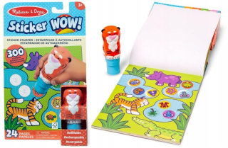 Klasické nálepky Melissa And Doug 300 ks.
