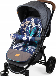 Obojstranná vložka do kočíka - Navy Blue