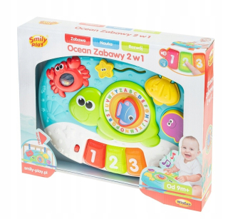 Interaktivny stolik pre deti - Vzdelávacie hry Ocean 2in1 0852 Smily Play