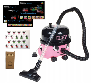 Detský vysávač - Toy vysávač Casdon Hetty Roses a maľovanky