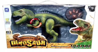 Obrovský dinosaurus diaľkovo ovládaný diaľkový ovládač RC 45cm.