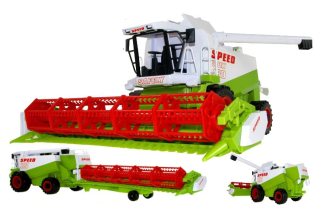 Traktor - Obrovská kombajn pre obilniny, rozteč toy drive