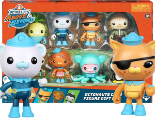 Sada figúrok Moose Toys Octonauts Adventures on Land 8 ks.