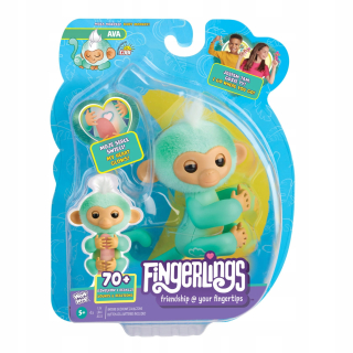 FINGERLINGS - zelená opica, AVA