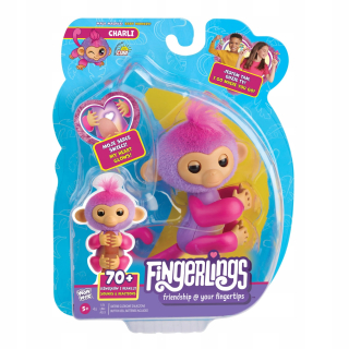 FINGERLINGS - fialová opica, CHARLIE