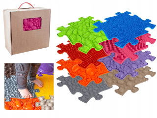 Zvukova hračka - Ortopedické zmyslové rohože senzorické puzzle