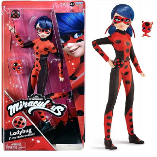 Miraculous - Kúzelná Lienka - PÔVODNÁ PÁSKA MIRACULUM LADYBON A TIKKI 26 cm