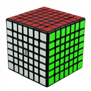 Pôvodný členok 7x7x7 Qiyi Mofangge Black!