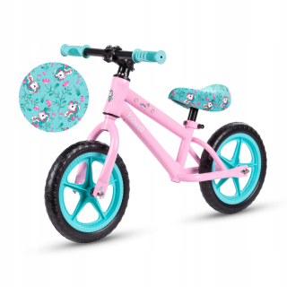 Balančný bicykel Kidwell MUNDO 12", ružová, tyrkysová