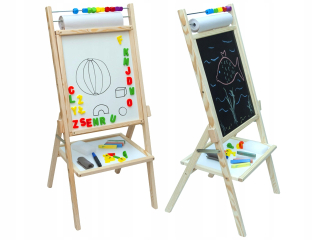 Otočenie 4in1 magnetické kriedy + papier