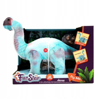 PLYŠOVÝ DINOSAUR V RÁDIO SO ZVUKOM