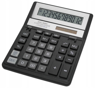 Kancelársky kalkulátor Citizen SDC-888XBK
