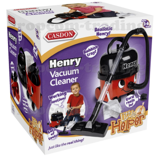 Detský vysávač - Vákuový čistič Henry Casdon Red Praches naozaj