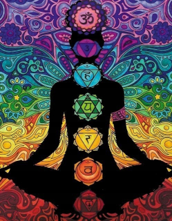 Omaľovánka ColorVelvet Chakra